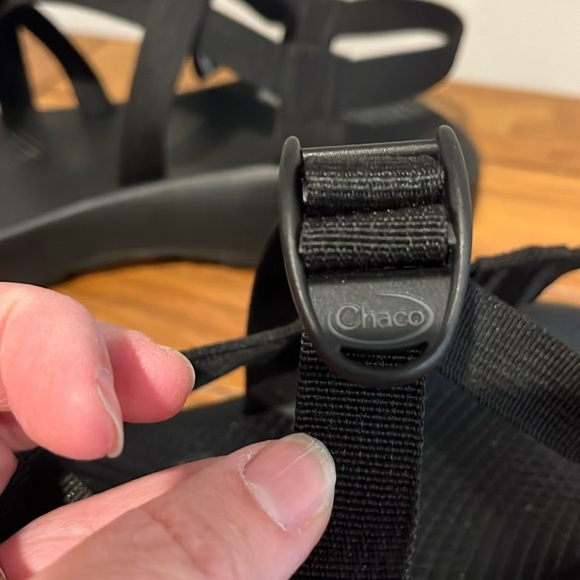Chaco black sandals mens size 13. main image 4